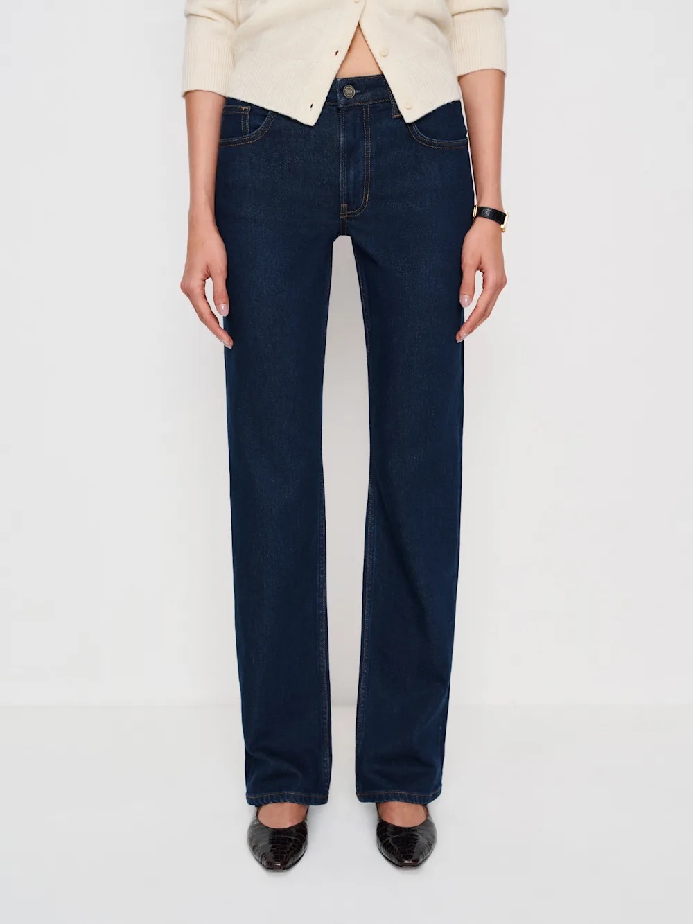 Reformation Elton Straight Leg Jeans